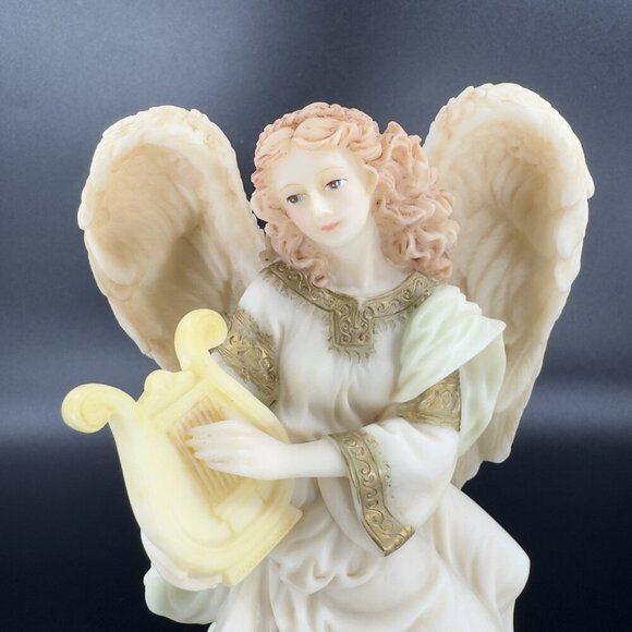 1993 Seraphim Classics Cymbeline Peacemaker Angel Figurine By Roman Vintage - Picture 2 of 10